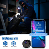 Mini Wifi Camera With 4K Hd Wide Angle Night Vision And Loop Recording 140 Degree-1915197527582445572