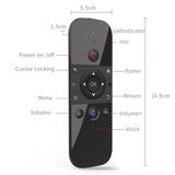 2.4G Wireless Smart Air Fly Mouse For M8 Tv Box - Remote Control Replacement-1915197204411322369