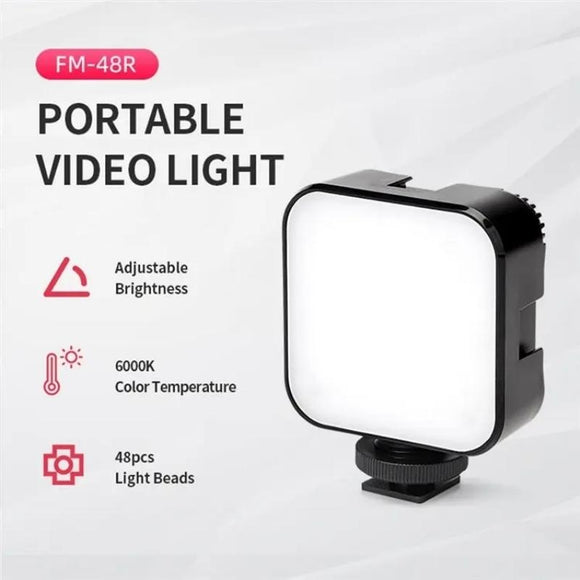 Portable Dimmable Led Fill Light For Photography And Phone-1915197408816533505