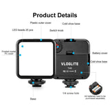 Portable Led Video Light For Photography - 5600K Mini Fill Lamp-1915198020669018117