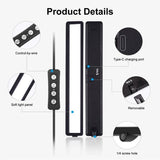 Portable Led Webcam Light With Tripod For Video Conferencing-1922443448917561349