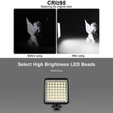 Mini Led Camera Light For Live Streaming And Photography-1922443444572262402