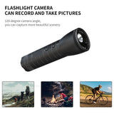 Motorcycle Helmet Camera With Flashlight And Compass - Hd Sports Video Recorder-1915198058556166145