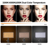 Portable High-Brightness Video Light With Dual Colour Temperature-1915197009929834500