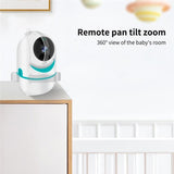 2-Way Voice Baby Monitor With 3.2 Lcd Screen-1915196519162712067