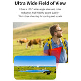 Outdoor Sports Video Camera With Night Vision And Rotatable Lens-1915197612999446534