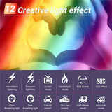 12 Effects Rgb Pocket Fill Light With 0.96 Tft Screen For M1Se Photography-1915197082784894979