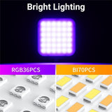Mini Rgb Video Lamp With Magnetic Adsorption For Live Broadcast-1915198055553044487