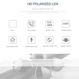 Wireless Bluetooth Sunglasses With Music Earphones And Mic-1915197528018653192