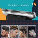 NNEOBA Hair Trimmer for Men 0mm T-Blade Electric Clipper Beard Razor Black