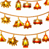 4.5M 30-LED Camping String Warm White Lights