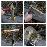 NNEOBA Versatile Survival Gear Hand Drill Wrench