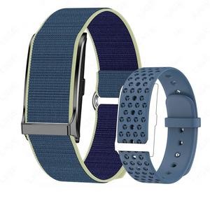 NNEOBA No-Screen Smart Bracelet with Heart Rate Blue