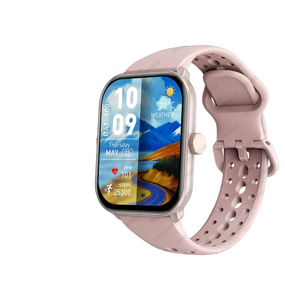 NNEOBA HD Smartwatch Sports Watch Pink