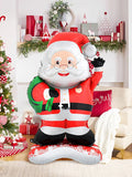 119cm Standing Santa Claus Foil Balloon – Christmas Party Decor