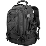 NNEOBA Tactical MOLLE Backpack Heavy-Duty Rucksack Black