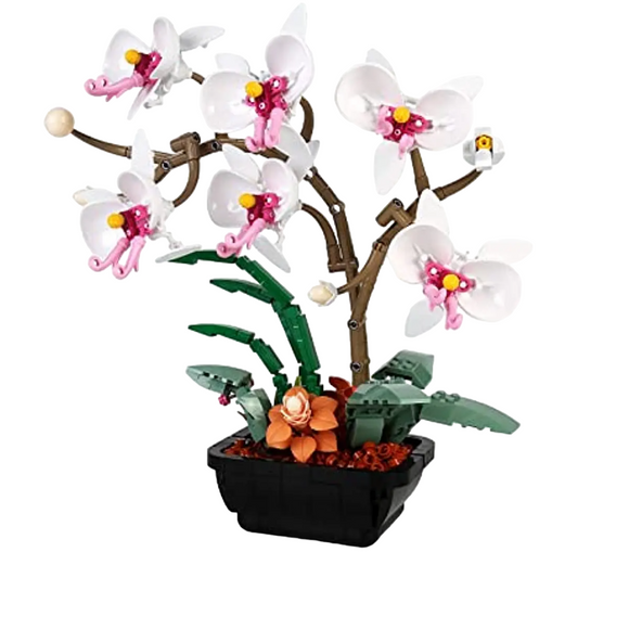 NNEOBA Flowers Orchid Building blocks