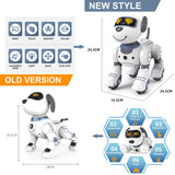 NNEOBA Remote Control Robot Dog for Kids with Stunts