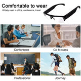 NNEOBA 1080P HD Mini Camera Glasses Wearable DVR Video Recorder Black