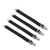 NNEOBA 4Pcs/Set Elastic Bed Sheet Grippers Belt