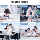 NNEOBA 10800mAh Folding Portable Fan with USB Charging