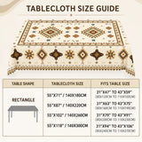 Merry Christmas Waterproof Tablecloth