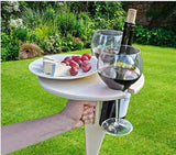 NNEOBA wine rack wooden outdoor table folding