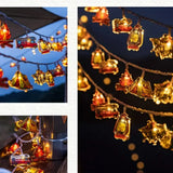 4.5M 30-LED Camping String Warm White Lights