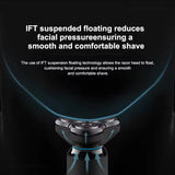 NNEOBA 3-Blade Electric Shaver for Men