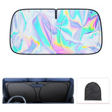 NNEOBA Foldable Car Windshield Sun Shade UV Protection Black