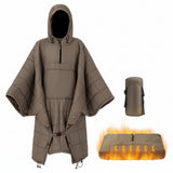 Wearable Camping Hooded Blanket