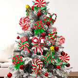 9PCS Candy Cane Christmas Yard Decorations