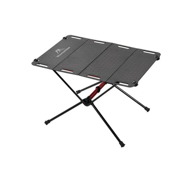 NNEOBA Transparent Tactical Camping Table Black