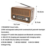 NNEOBA Portable Multi-Band Radio Brown
