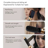 NNEOBA 5-in-1 Professional Hair Styler and Dryer Hot Air Styler Comb