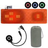 NNEOBA USB Heated Sleeping Mat Camping Mattress Orange