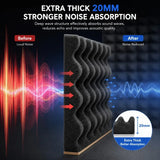 2cm Thick Self-Adhesive Acoustic Foam Roll