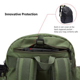 NNEOBA Tactical Fishing Tackle Backpack Polyester Green