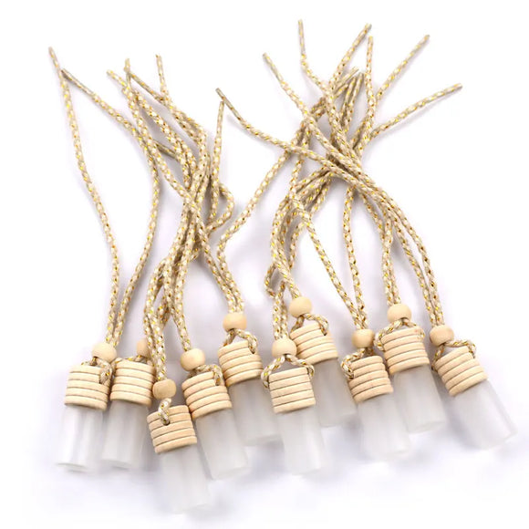 NNEOBA 10Pcs 5ml Car Perfume Bottles Refillable