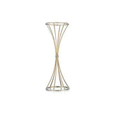 NNEOBA 2-Pack Iron Flower Stand Vases Wedding Centerpiece Stands Gold