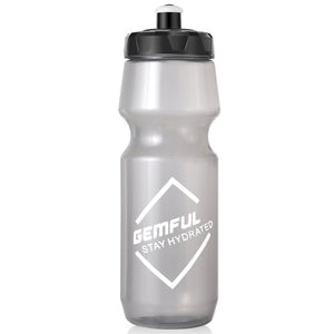 NNEOBA 750ml Bike Water Bottle Squeeze Drink Cup Grey