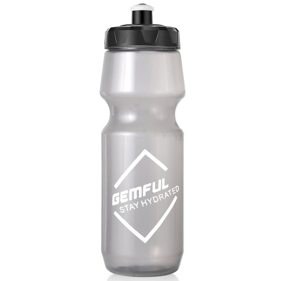 NNEOBA 750ml Bike Water Bottle Squeeze Drink Cup Grey
