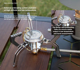 NNEOBA 4800W Windproof Pocket Stove Silver