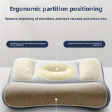 Ergonomic Zoned Cervical Support Pillow