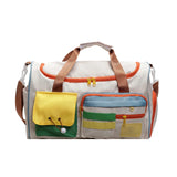 NNEOBA Travel Duffel Bag Off White