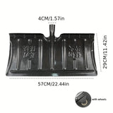 Heavy-Duty Replacement Snow Shovel Head – Snow Pusher Blade for Yard, Driveway & Garden