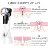 NNEOBA EMS Hot Cold Face Lifting Beauty Device - LED Photon Therapy