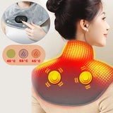 NNEOBA Electric Neck Shoulder Massager Grey