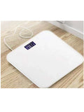 NNEOBA USB Charging Electronic Body Scale White