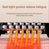 NNEOBA Relaxed 360° Red Light Heated Massage Roller Grey